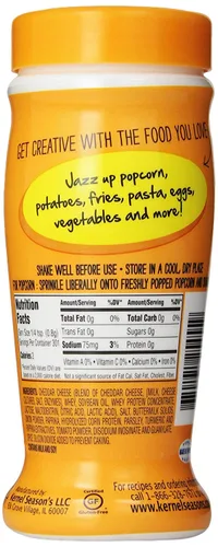 Vista 2 de Kernel Season's Condimento para palomitas de maíz, nacho cheddar 2.85 onzas, paquete de 3