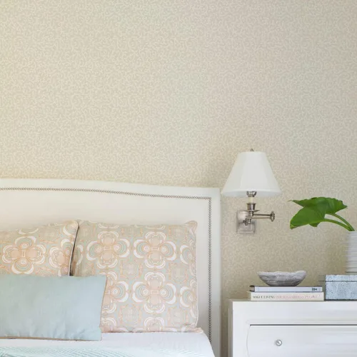 Vista 9 de RoomMates Waverly RMK12606PL Savoy - Papel tapiz autoadhesivo beige