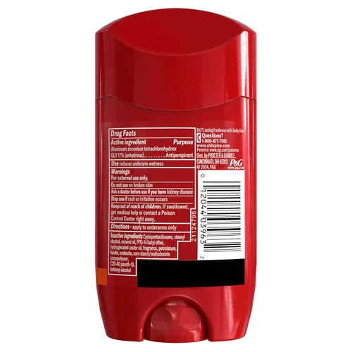 Vista 9 de Old Spice Desodorante sin aluminio para hombres, protección contra el olor 24/7, frescura y aroma duradero 24/7, se aplica transparente, Bearglove