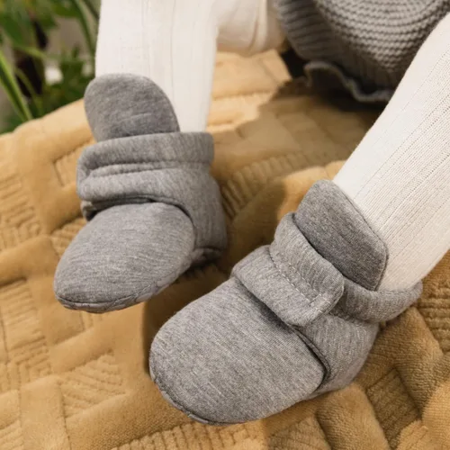 Vista 189 de Sawimlgy - Botines de algodón antideslizantes para recién nacido, con agarre, para cuna o para el invierno