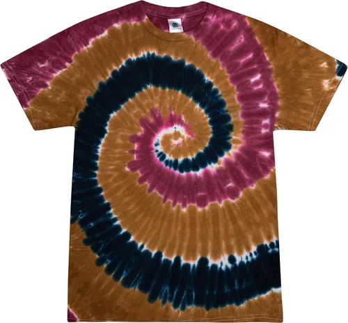 Vista 63 de Colortone Camisetas Tie Dye para Hombre y Mujer - Camisetas de manga corta unisex Tie-Dye para adultos Acadia
