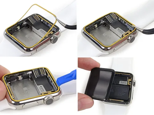 Vista 6 de Adhesivo de pantalla LCD para Apple Watch Series 1/2/3 1.496 in, 5