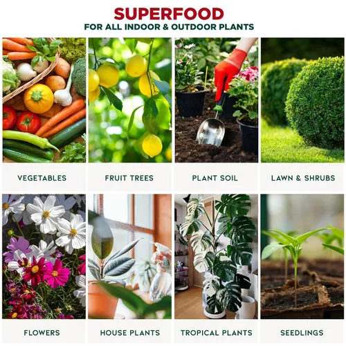 Vista 8 de Gardenera Algas algas líquidas orgánicas prémium [8 onzas] Aumenta el crecimiento y la salud de tu planta de forma natural