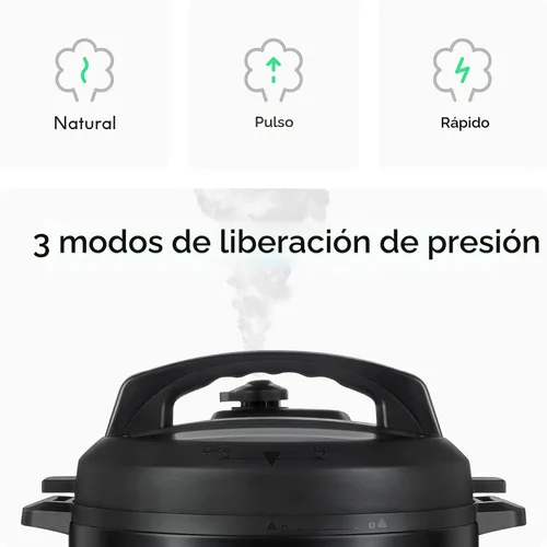 Vista 8 de CHEF iQ Olla a Presión Inteligente con WiFi y Báscula Incorporada - Multicocina 10 en 1 Fácil de Usar con Más de 500 Recetas Guiadas - Olla