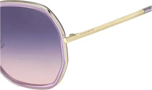 Vista 3 de Kate Spade NICOLAGS - Gafas de sol para mujer, color lilavioleta, Oro lila