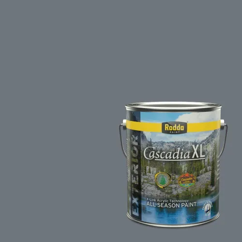 Vista 128 de Rodda Paint CASCADIA XL Pintura e imprimación satinada exterior en uno, cuarto de galón, solo ayer