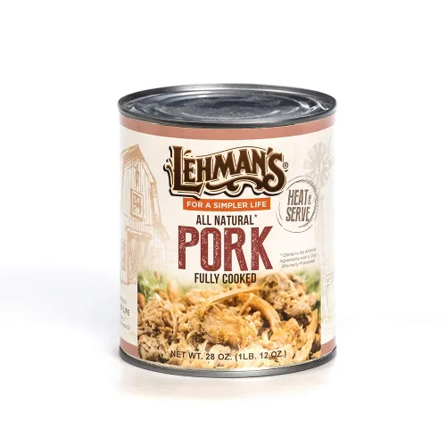 Vista 9 de Lehman's Carne de res enlatada natural sin conservantes de larga vida útil, 28 onzas