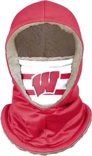Vista 42 de FOCO NCAA womens Ncaa Team Logo Hooded Gaiter Balaclava Face Cover Negro