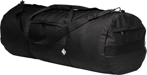 Vista 10 de Bolsa de lona con bolsillos, bolsa de viaje resistente, 1050D Tuff Cloth, Verde bosque, Premium con cremalleras