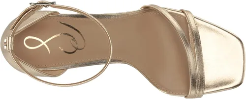 Vista 5 de Sam Edelman Sandalias de tacón Peonie Kitten para mujer, Beige