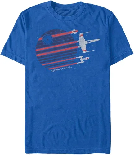Vista 31 de Star Wars Rebel Flyby - Camiseta para hombre Gris asfalto