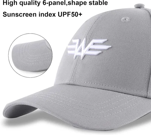 Vista 2 de ALAWING Gorra de béisbol estampada para hombre sombrero de algodón para mujer a la moda resistente al sudor y transpirable unisex ajustable M