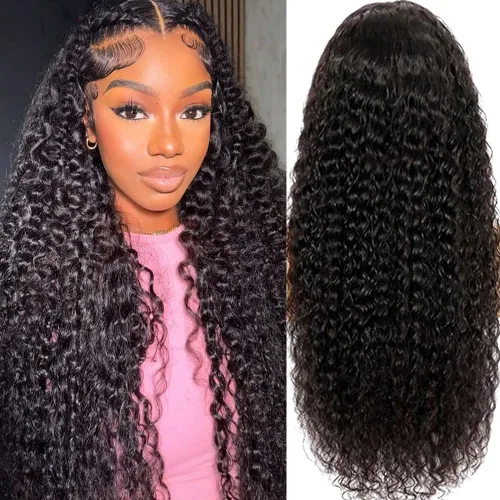 Vista 14 de Pelucas de cabello humano con encaje frontal lacio HD transparentes de 13 x 4, color degradado Ombre, onda profunda de 4/27, pelucas de encaje