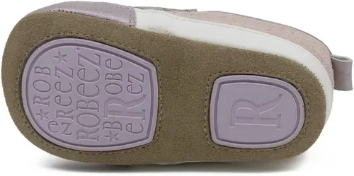 Vista 5 de Robeez First Kicks - Zapatos y tenis unisex para bebés y niños pequeños, de 0 a 24 meses, Twinkle Star Tan