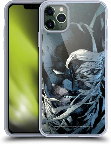 Vista 60 de Head Case Designs Funda de gel Hush con licencia oficial de Batman DC Comics #608 (protección de grado militar) compatible con Apple iPhone 7