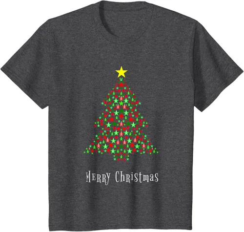 Vista 34 de Celebración del árbol de Navidad - Feliz Navidad - Camiseta de Navidad