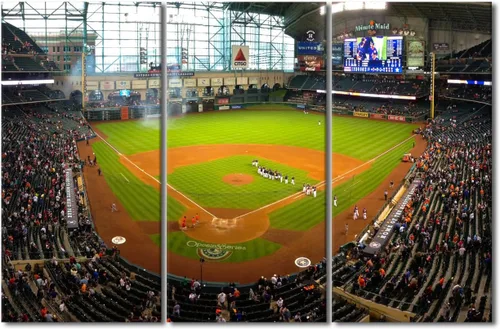 Vista 37 de TUMOVO Arte de pared en lienzo para estadio deportivo, arte de pared de campo Wrigley en Chicago, pinturas de Chicago, impresiones sobre lienzo