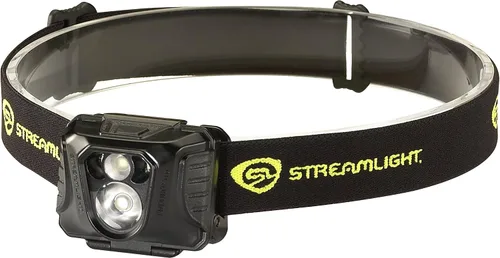 Vista 3 de Streamlight 61422 Enduro Pro - Linterna frontal LED de 200 lúmenes con correa elástica para la cabeza, correa de goma para casco duro y cierres