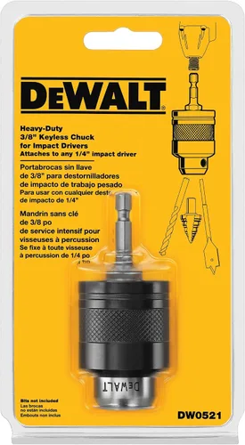 Vista 6 de DEWALT DW0521 Portabrocas de conversión con control de impacto de conexión rápida