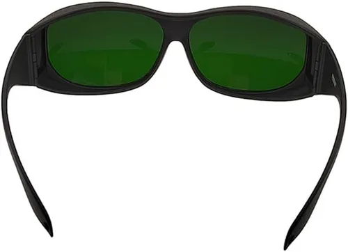 Vista 6 de Gafas de seguridad protectoras de luz blanca y roja LED para iluminación de bronceado
