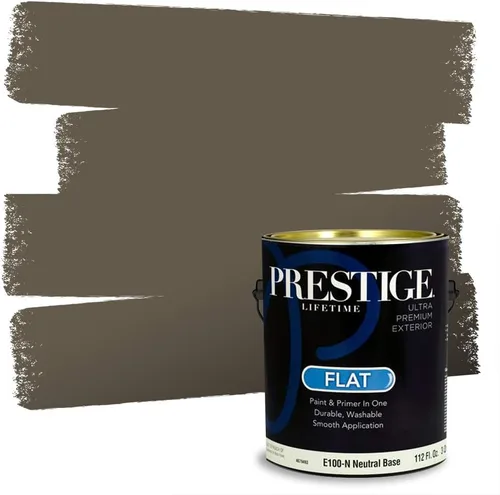 Vista 18 de Prestige Paints - 2 en 1, pintura base y pintura de exterior, P400-D-SW7053