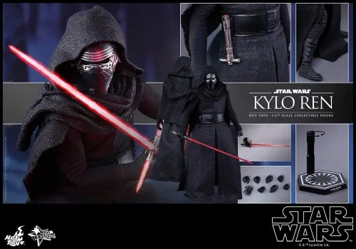 Vista 2 de Star Wars: The Force Awakens Kylo Ren figura coleccionable a escala 1/6