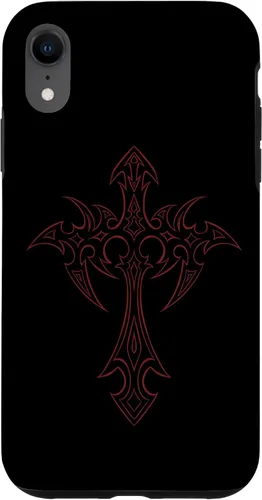 Vista 25 de Y2k Mall Goth Grunge Aesthetic Gothic Cross Case for iPhone 17