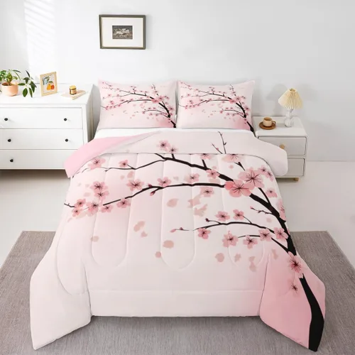 Vista 16 de Erosebridal Juego de edredón de perezoso tamaño individual, bonito edredón de plumón de perezoso en árbol para niños y niñas, juego de ropa de cama