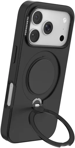 Vista 50 de PopSockets Funda para iPhone 17 Pro Max con MagSafe, color borgoña