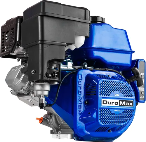 Vista 11 de DuroMax XP23HPE 713cc - Motor V-doble de arranque eléctrico a gasolina de eje horizontal de 1 pulgada, multiusos
