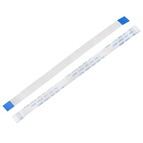 Vista 82 de uxcell Cable plano flexible, 5 pines de 0.020 in de paso de 1.181 in, FPC FFC, cable de cinta flexible para TV LCD, audio para automóvil