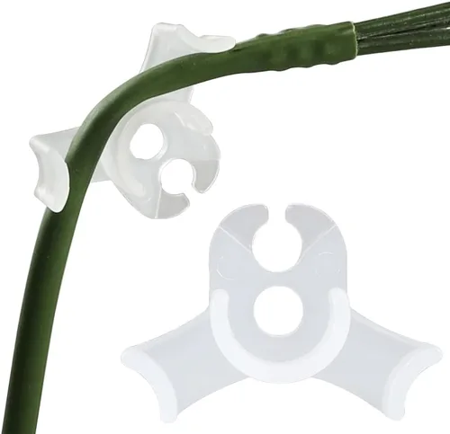 Vista 9 de LucyPhy Paquete de 30 dobladores de plantas con ángulos ajustables, clips de entrenamiento de plantas para entrenamiento de bajo estrés, 90 grados