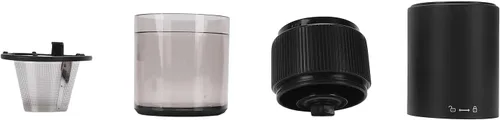 Vista 9 de FTVOGUE Molinillo de café recargable por USB, molinillo eléctrico de grano de café con parada automática ajustable, tamaño de molienda ajustable