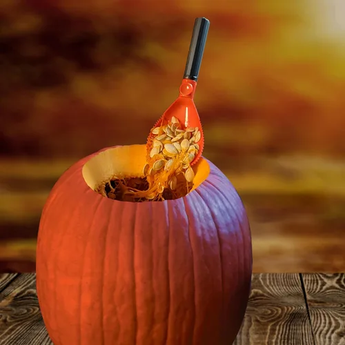 Vista 3 de Pumpkin Masters, juego de tallado, 1 unidad.