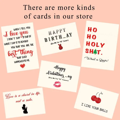Vista 8 de Tarjeta de San Valentín con texto en inglés "When I Tell You I Love You", regalo de aniversario, boda, cumpleaños para esposa, marido, novia, novio