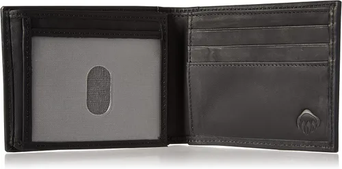 Vista 71 de WOLVERINE Billetera plegable de lona/cuero para hombre