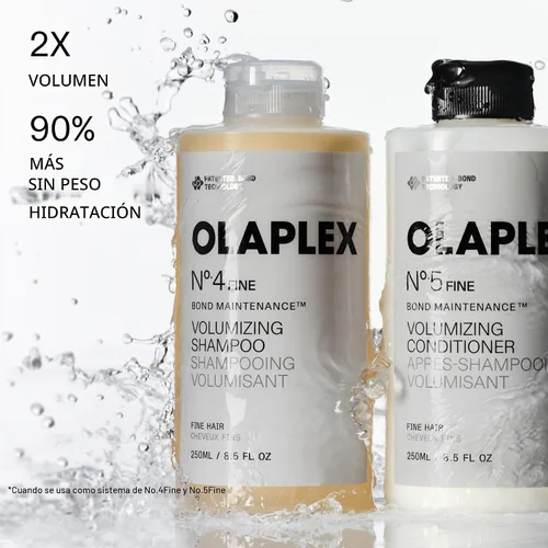 Vista 4 de OLAPLEX Champú voluminizador N°.4FINE Bond Maintenance™ Reparación de bonos