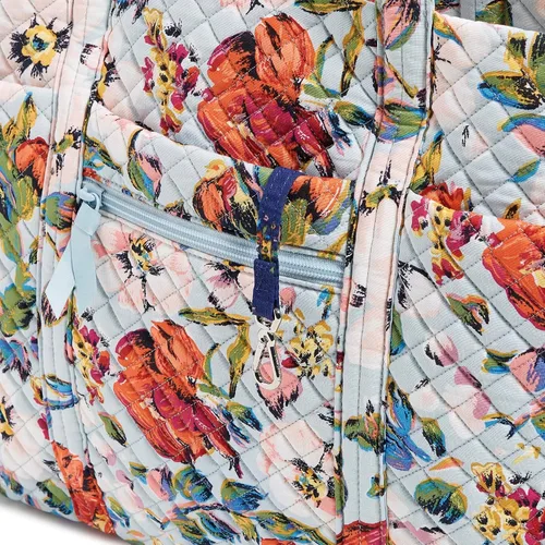 Vista 4 de Vera Bradley Bolso de mano Vera de lujo de algodón