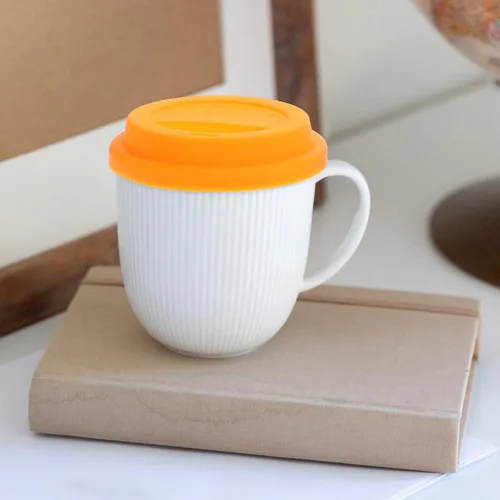 Vista 5 de 6 fundas de silicona para tazas, reutilizables, a prueba de polvo, para tazas y vasos, ajuste universal, material de silicona de grado alimenticio