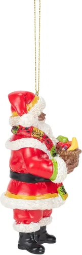 Vista 3 de Adorno de Papá Noel Kwanzaa afroamericano