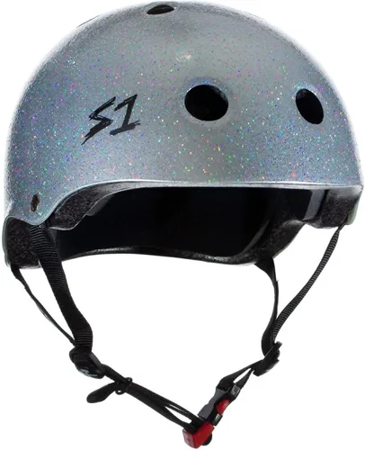 Vista 9 de S1 - Casco mini Lifer para ciclismo, patinaje y patinaje sobre ruedas, espuma EPS Fusion, certificación CPSC y ASTM Brillo negro