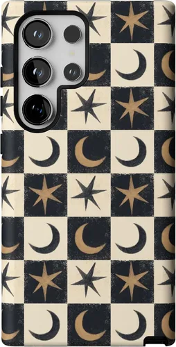 Vista 268 de Casely Funda para Galaxy S9 Postura de cadáver Yoga de esqueleto Diseño protector delgado esencial de doble capa