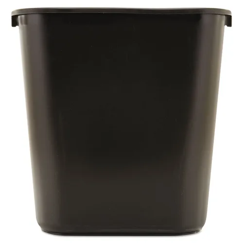 Vista 10 de Rubbermaid Commercial Products - Basurero de escritorio de resina plástica Azul