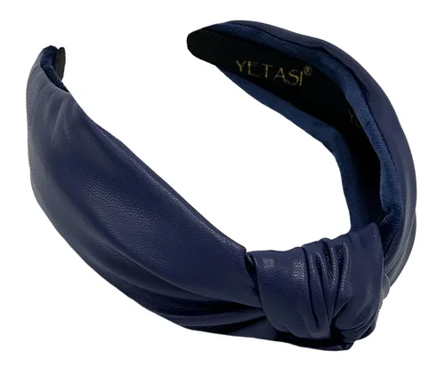 Vista 10 de Diademas de cuero para mujer, marfil elegante durante todo el año, para usar todo el día. Bandas para la cabeza para mujeres adultas y mujeres