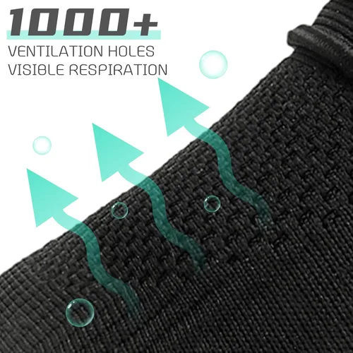 Vista 2 de QIJGS Zapatos deportivos de correr para hombre, para gimnasio, tenis, atléticos, de malla, ligeros, deportivos, a la moda, para entrenamiento