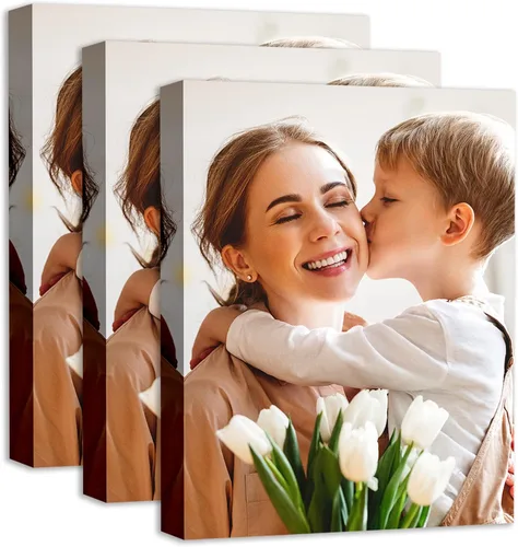 Vista 9 de YK artwood Lienzo Personalizado Subir Imágenes 12x16 pulgadas - Impresiones de Lienzo Personalizadas con Tus Fotos - Cuadros de Lienzo