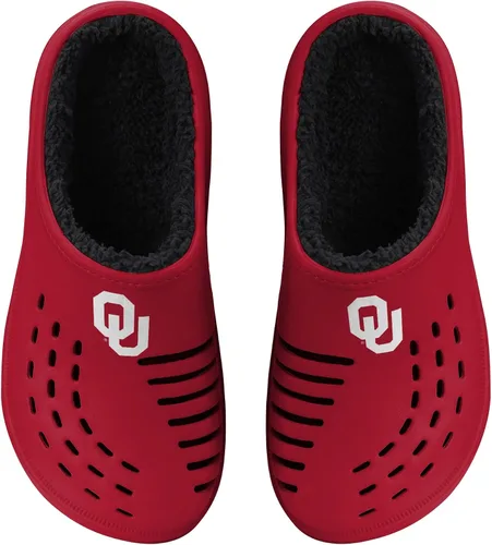 Vista 18 de FOCO Men's NCAA Sherpa Lined Big Logo Clog