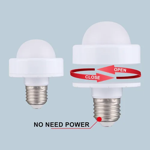 Vista 5 de Bombilla LED E27/E26 regulable, bombillas recargables con control remoto para dormitorio, oficina, sala de estar (1 unidad)