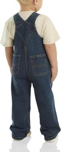 Vista 4 de Carhartt - Peto de jean lavado CM8665 para niños - Niños