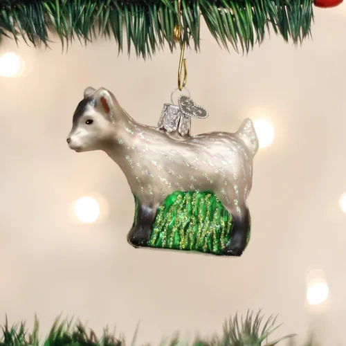 Vista 2 de Old World Christmas: Colección Fireman - Adorno de vidrio soplado para árbol de Navidad